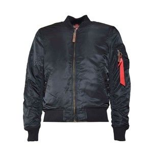 Alpha Industries Ma-1 Vf Short Padded Bomber Jacket In Black - NWT